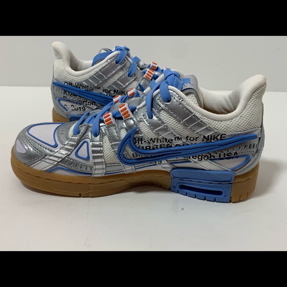 Nike Off White Dunk Ruber UNC Blue - Picture 5 of 11